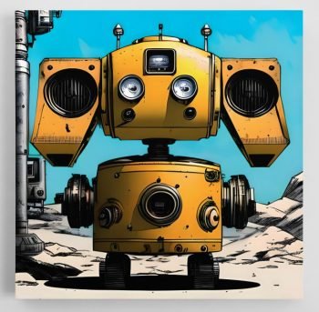 Roboto iliustracija (JG00000796) - Image 3