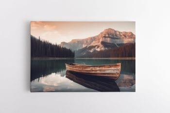 Valtis ežere su kalnais (JG00000889)