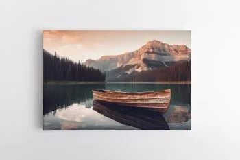 Valtis ežere su kalnais (JG00000889)