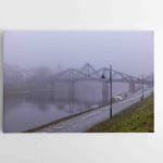 Kėdainių tiltas rūke (JG00002407)