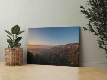 Pučkorių atodangos panorama rūke (JG00002450) - Image 2