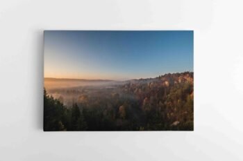 Pučkorių atodangos panorama rūke (JG00002450)