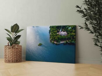 Lentvario dvaras iš paukščio skrydžio (JG00002470) - Image 2