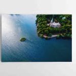 Lentvario dvaras iš paukščio skrydžio (JG00002470)