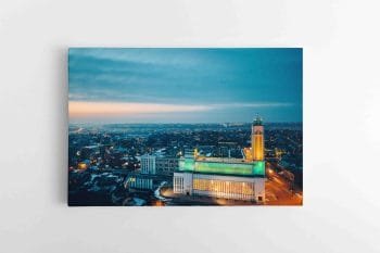 Panorama su Kauno Kristaus prisikėlimo Bažnyčios (JG00002484)