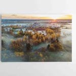 Saulėtekis su rūku Lietuvoje (JG00002497)