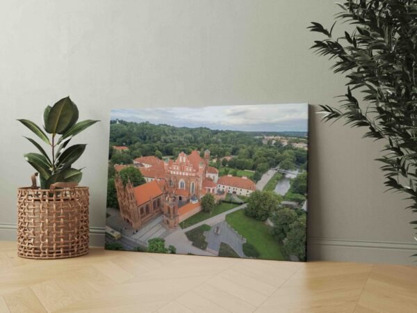 Bernardinų ir Šv. Onos Bažnyčios iš paukščio skrydžio (JG00002516) - Image 2