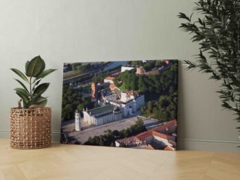 Užburianti Vilniaus Katedra su Valdovų rūmais (JG00002551) - Image 2