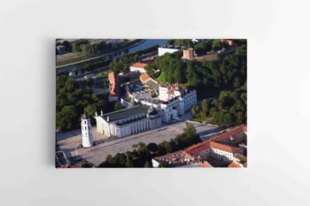 Užburianti Vilniaus Katedra su Valdovų rūmais (JG00002551)