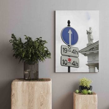 Kelio ženklas prie Katedros (JG00002553)