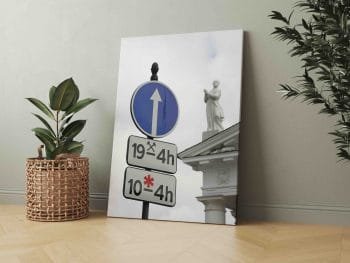 Kelio ženklas prie Katedros (JG00002553) - Image 2