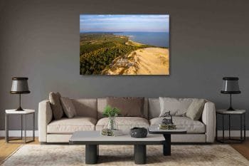 Saulės laikrodis Parnidžio kopose su vaizdu į Nidą ir Kuršių marias (JG00002556) - Image 2