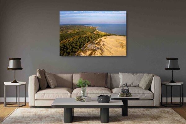 Saulės laikrodis Parnidžio kopose su vaizdu į Nidą ir Kuršių marias (JG00002556) - Image 2