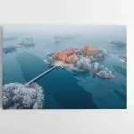 Trakų Pilis Žiemą