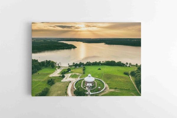 2567 Kalvių Ežeras ir Bažnyčia Kaišiadorių rajone (JG00002567) - Image 1