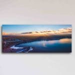 Žiemiškas ežeras su mišku (JG00002570)