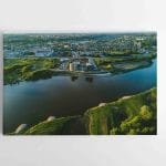 Augantis kvartalas Kauno Neries pakrantėje (JG00002599)