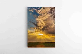 Saulės spinduliai pro debesis (JG00002614)