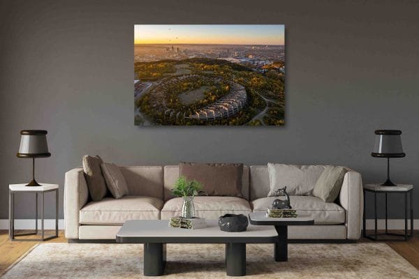 Nacionalinis stadionas Šeškinėje su Vilniaus panorama (JG00002659) - Image 2