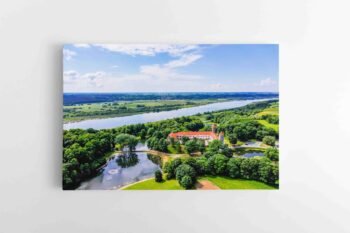 Panemunės pilis iš paukščio skrydžio (JG00002667)