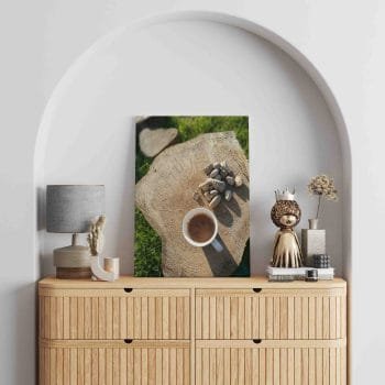 Kava, akmenėliai ir rastas (JG00002681) - Image 3