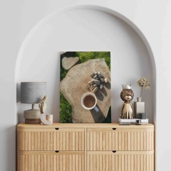 Kava, akmenėliai ir rastas (JG00002681) - Image 3