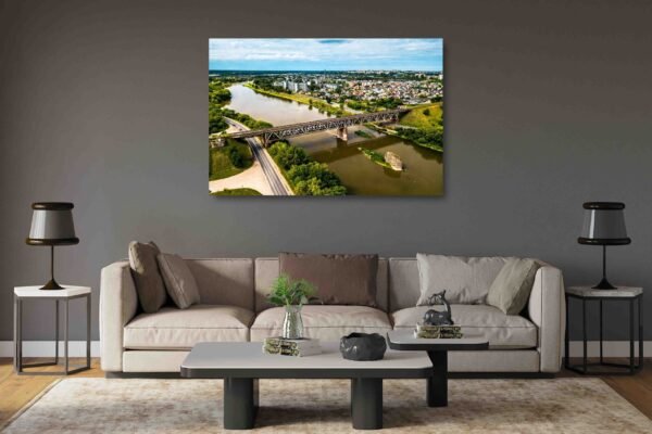 Jonavos panorama su Geležinkelio tiltu (JG00002688) - Image 2