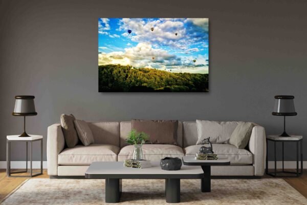 Įspūdingas Vaizdas Vilniuje Prie Trijų kryžių kalno su Oro balionais (JG00002719) - Image 2