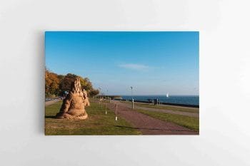 Juodkrantės pakrantė su smelio skulptūromis (JG00002728)