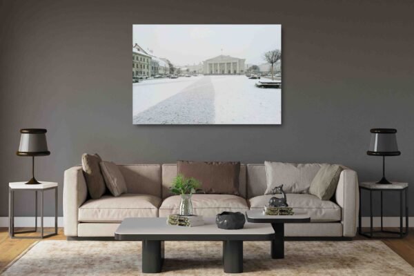 Vilniaus Rotušė Žiemą (JG00002748) - Image 2