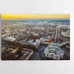 Saulėtekis su Kauno Soboru (JG00002754)