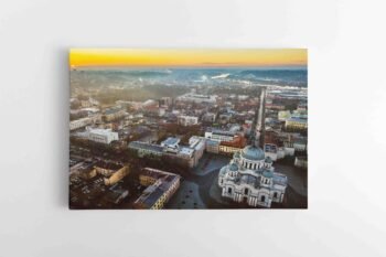 Saulėtekis su Kauno Soboru (JG00002754)