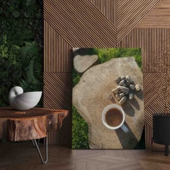 Kava, akmenėliai ir rastas (JG00002681) - Image 2