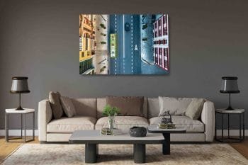 Meninės Kauno Gatvės su Troleibusu (JG00002810) - Image 2