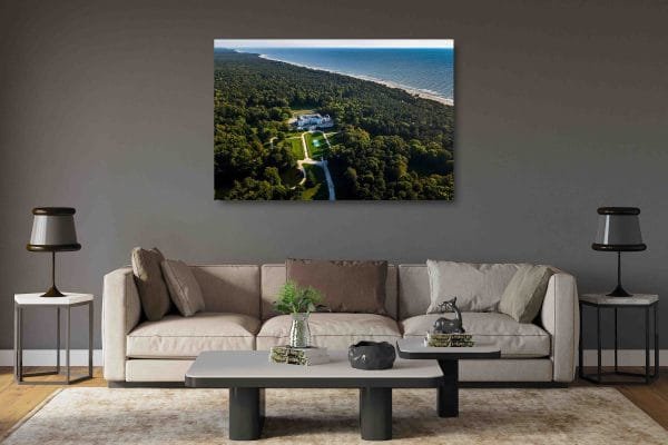 Palangos Gintaro Muziejus (Tiškevičių Rūmai) Iš paukščio skrydžio (JG00002821) - Image 2