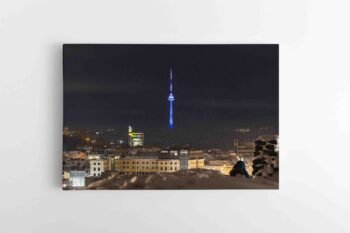 Mėlynas Vilniaus Televizijos bokštas (JG00002834)