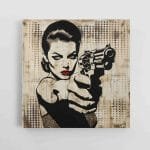 Mergina su Revolveriu (JG00003077)