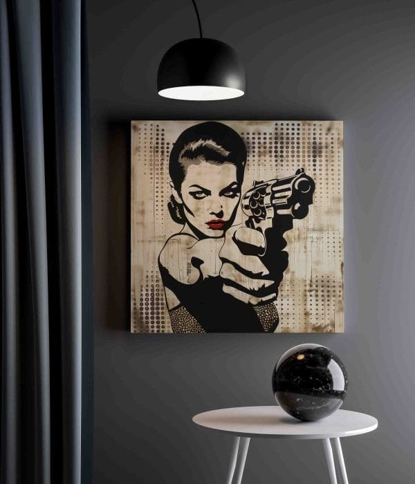 Mergina su Revolveriu (JG00003077) - Image 2