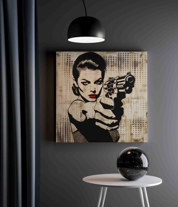 Mergina su Revolveriu (JG00003077) - Image 2