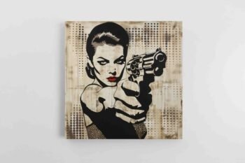 Mergina su Revolveriu (JG00003077)