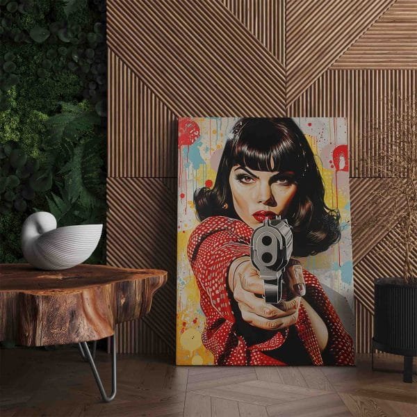 Komiksų Mergina su ginklu (JG00003078) - Image 2