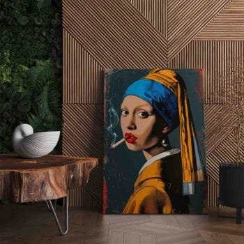 Pankuojanti Mergina su Perlo Auskaru (N18) (JG00003079) - Image 3