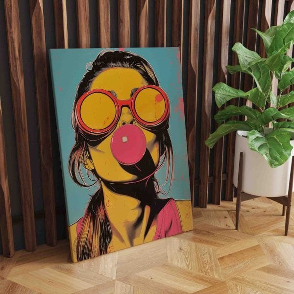 Paveikslas Mergina su Burbulu (JG00003081) - Image 2