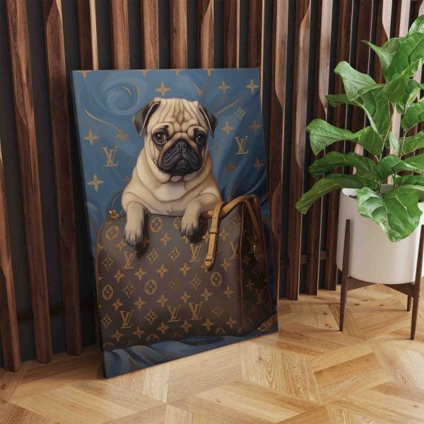 Mopsas su rankinuku (JG00003101) - Image 2