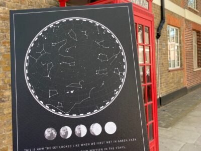 Starmap Lietuva ant drobes