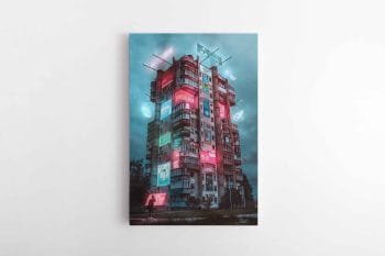 Cyber-Punk-Vilnius-Ozo-g.38 poul.with.an.o paveikslas