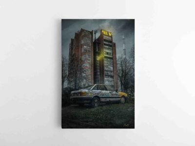 Cyber-Punk-Vilnius-Audi Delta 8 poul.with.an.o paveikslas