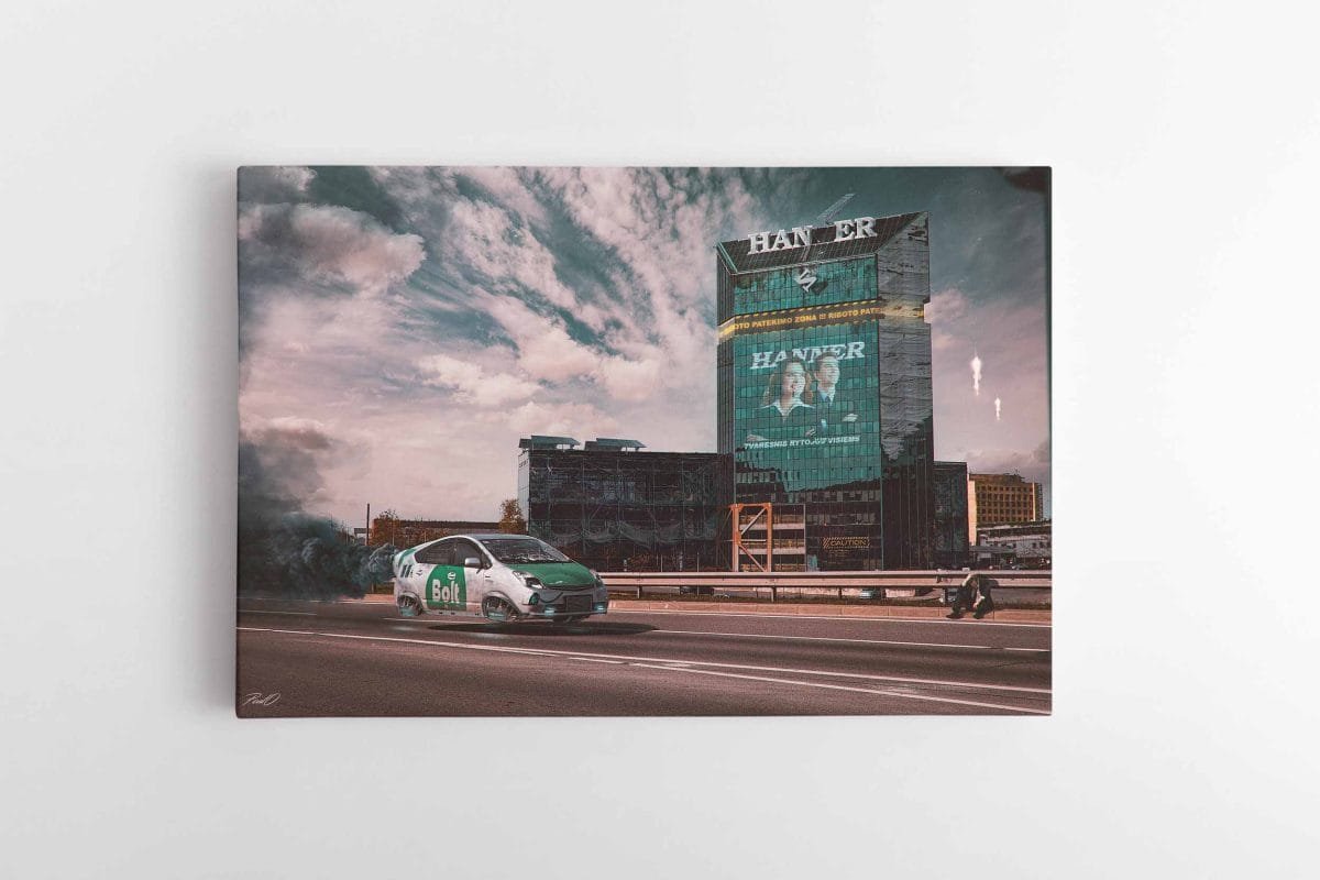 Cyber-Punk-Vilnius-Bolt Tower poul.with.an.o paveikslas