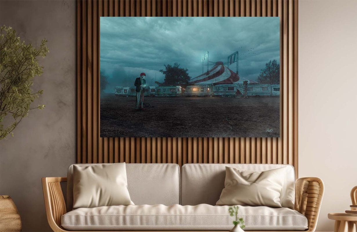 Cyber-Punk-Vilnius-poul.with.an.o paveikslas