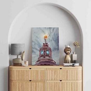 Cyber-Punk-Vilnius-Atlantas, Pirklių klubas, Vilnius, Gedimino prospektas, Lukiskiu aikste poul.with.an.o paveikslas 3